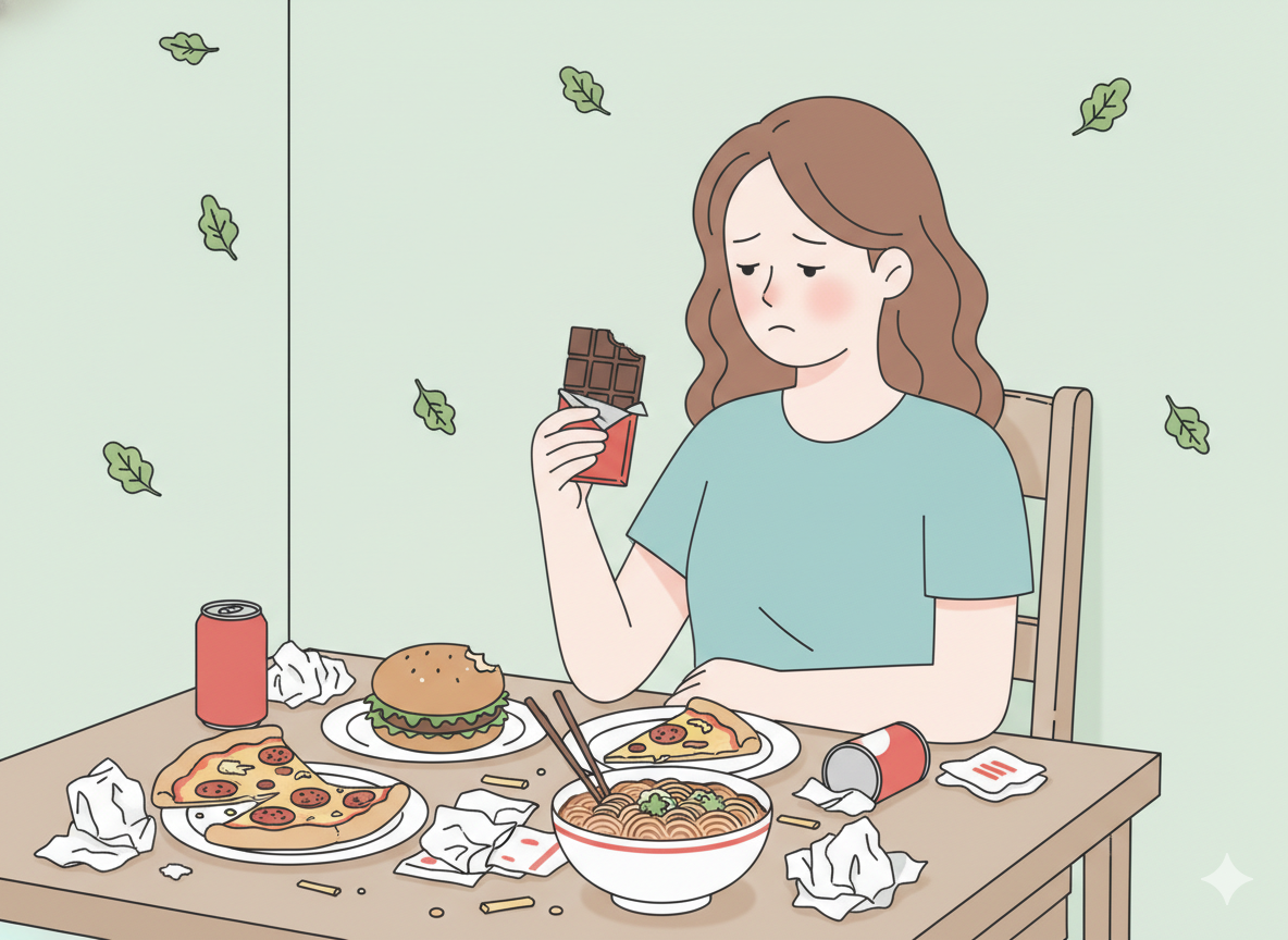 Как перестать переедать эмоционально